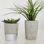 DIY Blumenvase aus Beton Deko-Kitchen