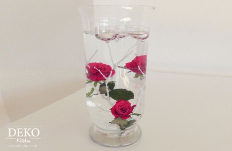 DIY Centerpiece für Hochzeitsdeko mit Blumen unterwasser Deko-Kitchen