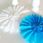 DIY Papierrosetten für Partydekos Deko-Kitchen