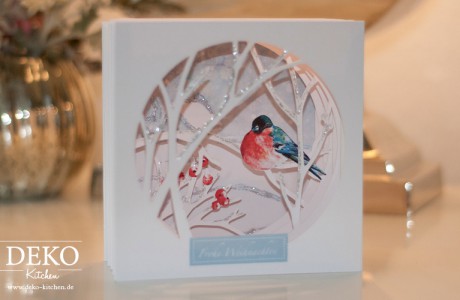 DIY Tunnelkarte aus Papier zu Weihnachten Deko-Kitchen