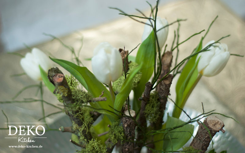 DIY ausgefallene Blumendeko für den Tisch Deko-Kitchen