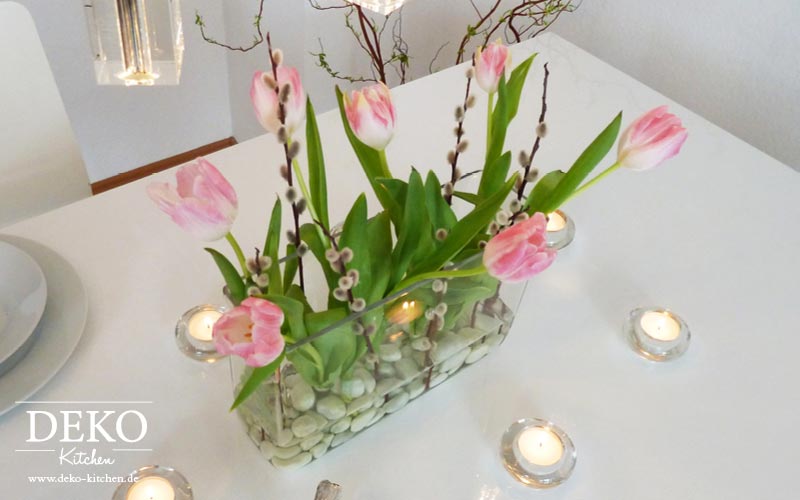 DIY Frühlings-Blumendeko für den Tisch Deko-Kitchen