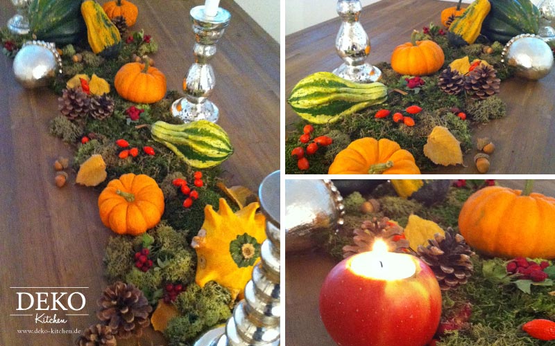 DIY Herbstdeko für den Tisch Deko-Kitchen