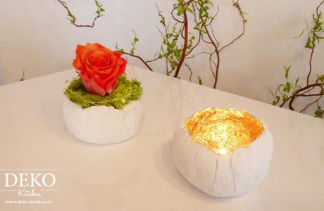 DIY Dekoschalen aus Paperclay Deko-Kitchen
