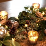 DIY weihnachtliche Girlande als Tischdeko Deko-Kitchen