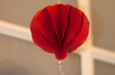 DIY Anhänger oder Weihnachtskugel aus Papier Deko-Kitchen
