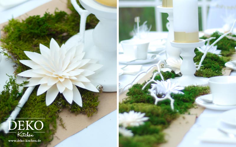 DIY: Dahlienblüten aus Papier Deko-Kitchen