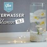 DIY: Unterwasserblumen als Tischdeko