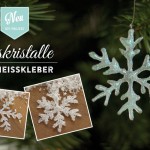 DIY: Weihnachtsdeko basteln - Eiskristalle aus Heißkleber Deko-Kitchen