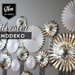 DIY Wanddeko oder Fotohintergrund für Silvesterdeko basteln Deko-Kitchen