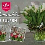 DIY: hübsche Frühlings-Blumendeko mit Tulpen