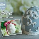 Osterdeko basteln: edle Dekoeier im Porzellanlook Deko-Kitchen