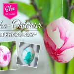 DIY: Ostereier im "Watercolor"-Look färben