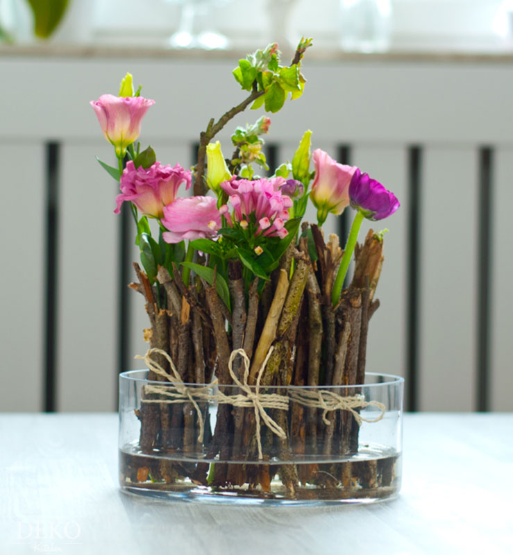 DIY: Blumendeko schnell & günstig