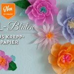 DIY: tolle Wanddeko mit Krepppapierblüten Deko-Kitchen