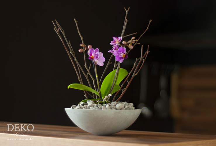 DIY: Orchideen effektvoll dekorieren Deko-Kitchen