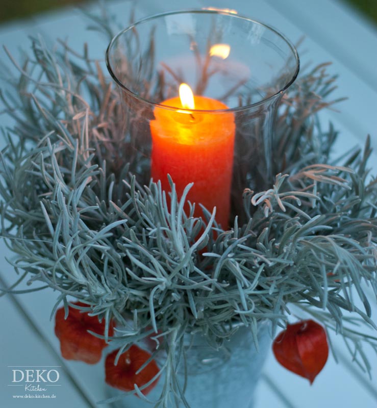 DIY: Windlichter mit Pflanzen Deko-Kitchen