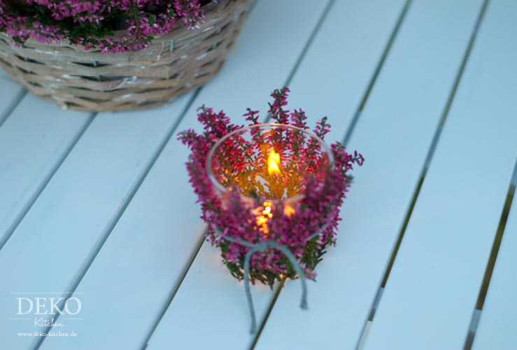 DIY: Windlichter mit Pflanzen Deko-Kitchen