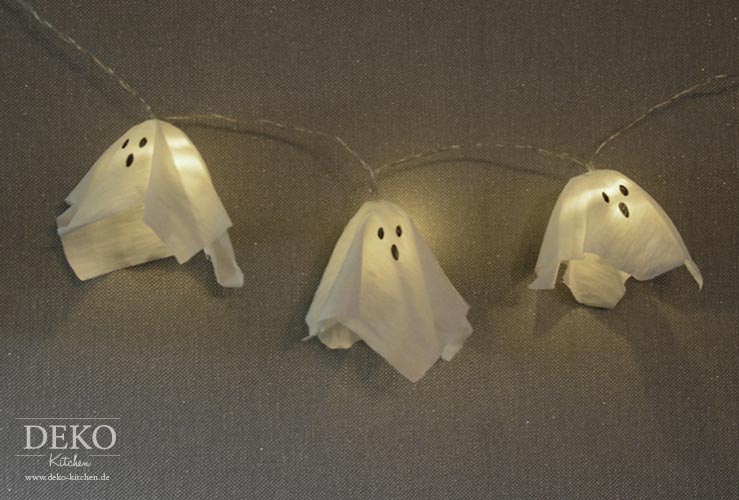 DIY: süße Halloween-Gespenster aus alten Hemden Deko-Kitchen