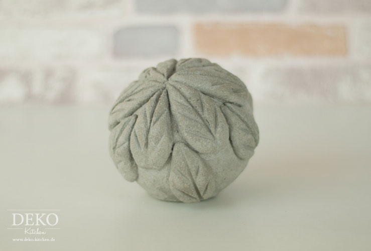 DIY: hübsche Herbstdeko mit Knetbeton – Deko-Kitchen: Schöne Deko ...