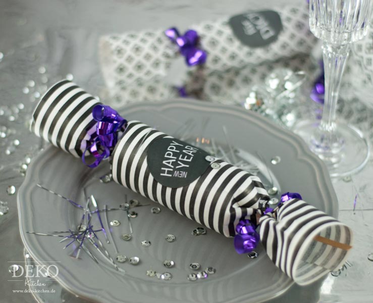 DIY: tolle Knallbonbons für die Silvesterparty Deko-Kitchen