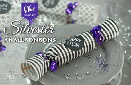 DIY: tolle Knallbonbons für die Silvesterparty Deko-Kitchen