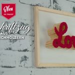 DIY: Schriftzug aus Streichhölzern als Velntinstag-Geschenk Deko-Kitchen