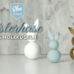 DIY: hübsche Deko-Osterhasen aus Holzkugeln Deko-Kitchen