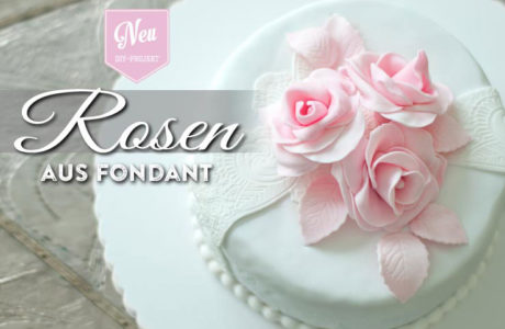 DIY: Rosen aus Fondant für edle Tortenverzierungen Deko-Kitchen