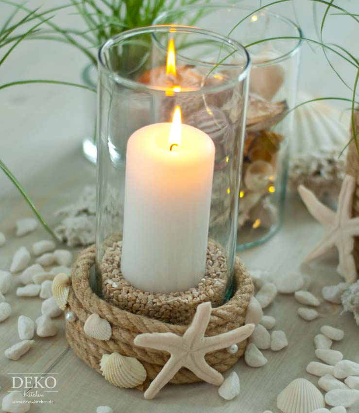 DIY: Sommer-Stranddeko aus Juteseil von Deko-Kitchen