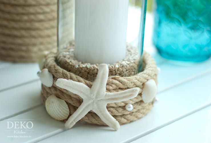 DIY: Sommer-Stranddeko aus Juteseil von Deko-Kitchen
