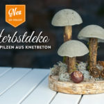 DIY: coole Herbstdeko mit Pilzen aus Beton Deko-Kitchen