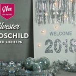 DIY: beleuchtetes Dekoshild für Silvester 2018 Deko Kitchen