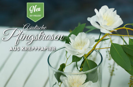 DIY: asiatische Pfingstrosen aus Krepppapier Deko Kitchen