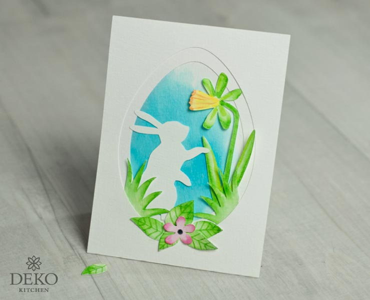 DIY: hübsche Osterkarten mit Aquarellstiften