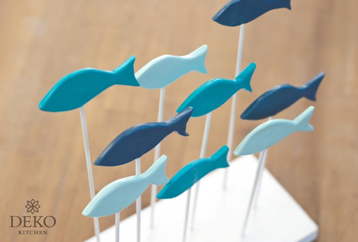 DIY: süße Deko-Fische aus Ton selbermachen