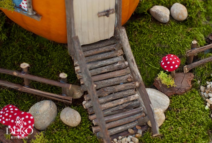 DIY: Herbstdeko mit süßem Kürbis-Haus für Kinder Deko-Kitchen