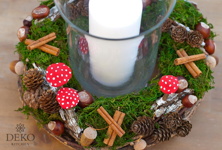 DIY: Herbstdeko mit Naturmaterial Deko-Kitchen