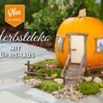 DIY: Herbstdeko mit süßem Kürbis-Haus für Kinder Deko-Kitchen