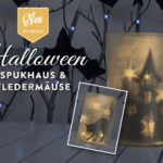 DIY: coole Halloweendeko mit Spukhaus und Fledermäusen aus Papier Dko-Kitchen