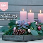 DIY: edler Adventskranz mit Eukalyptus in Rosétönen Deko-Kitchen