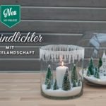 DIY: weihnachtliche Windlichter mit Schneelandschaft Deko-Kitchen