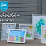 DIY: gemalte Kinderbilder hübsch in Szene setzen Deko-Kitchen