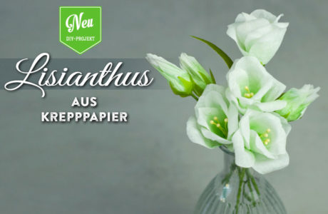 DIY: traumhafte Lisianthus-Blüten aus Krepppapier Deko-Kitchen