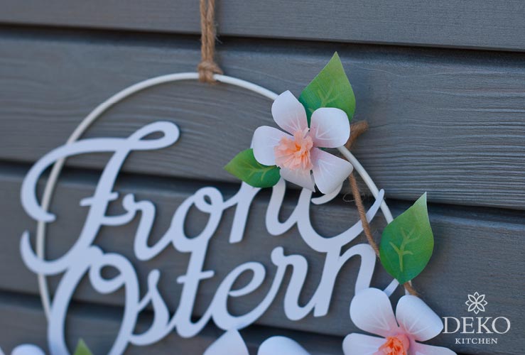 DIY: Osterdeko mit Apfelblüten aus Papier Deko-Kitchen