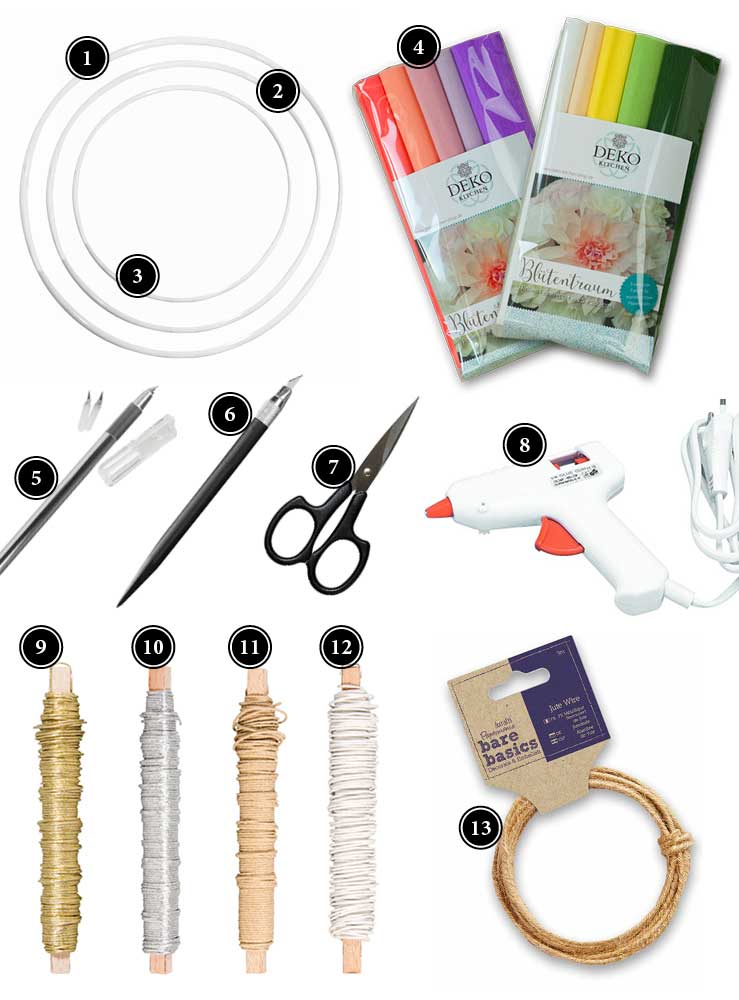 Passende Produkte für Papierblüten im Deko-Kitchen Onlineshop