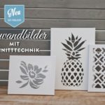 DIY: stylische Leinandbilder als Wohndeko