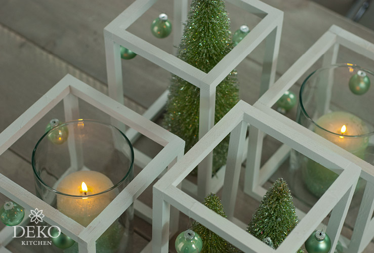 DIY: stylische Weihnachtsdeko mit Holz-Cubes