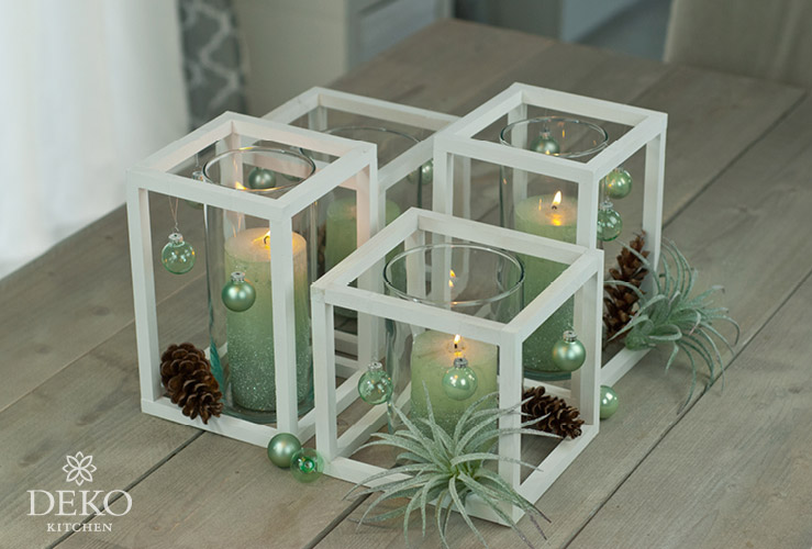 DIY: stylische Weihnachtsdeko mit Holz-Cubes