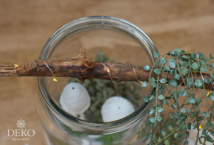 DIY: Mini-Aquarium mit kleinen Quallen aus Modelliermasse von Deko-Kitchen